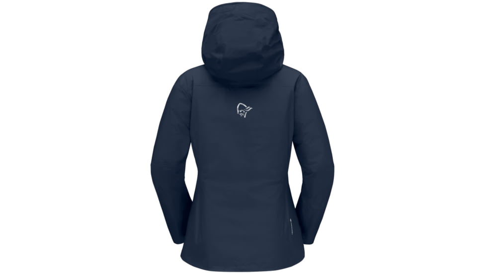 Norrona Falketind Gore-Tex Paclite Jacket - Womens, Indigo Night, Extra Small, 7042698465504
