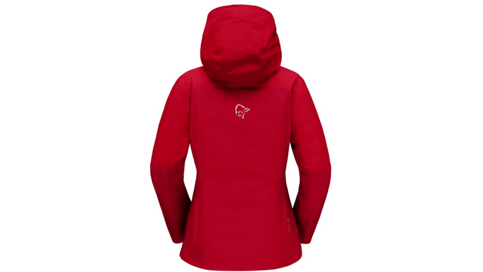 Norrona Falketind Gore-Tex Paclite Jacket - Womens, Jester Red/True Red, Medium, 7042698454850