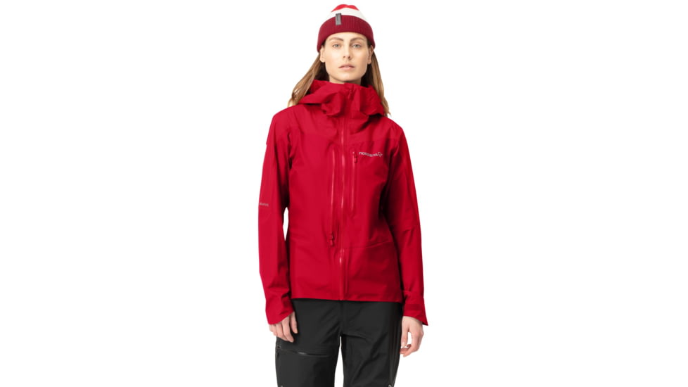 Norrona Falketind Gore-Tex Paclite Jacket - Women's, Jester Red/True Red, Medium, 1814-22 1132 M
