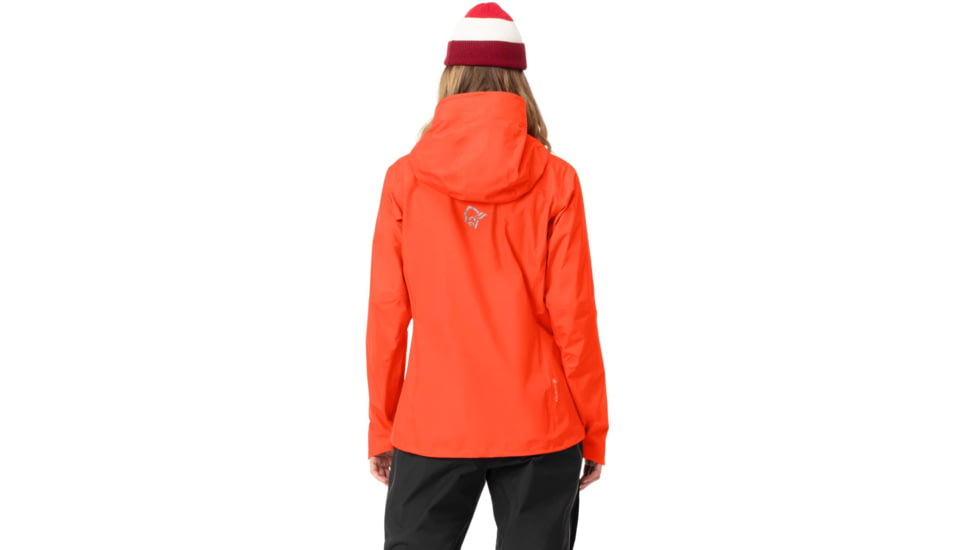 Norrona Falketind Gore-Tex Paclite Jacket - Womens, Orange Alert, Medium, 1814-22 5620 M