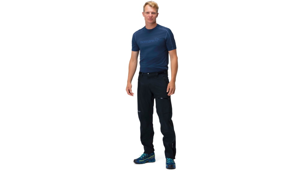 Norrona Falketind Gore-Tex Pants - Mens, Caviar, Medium, 1875-20-7718-M
