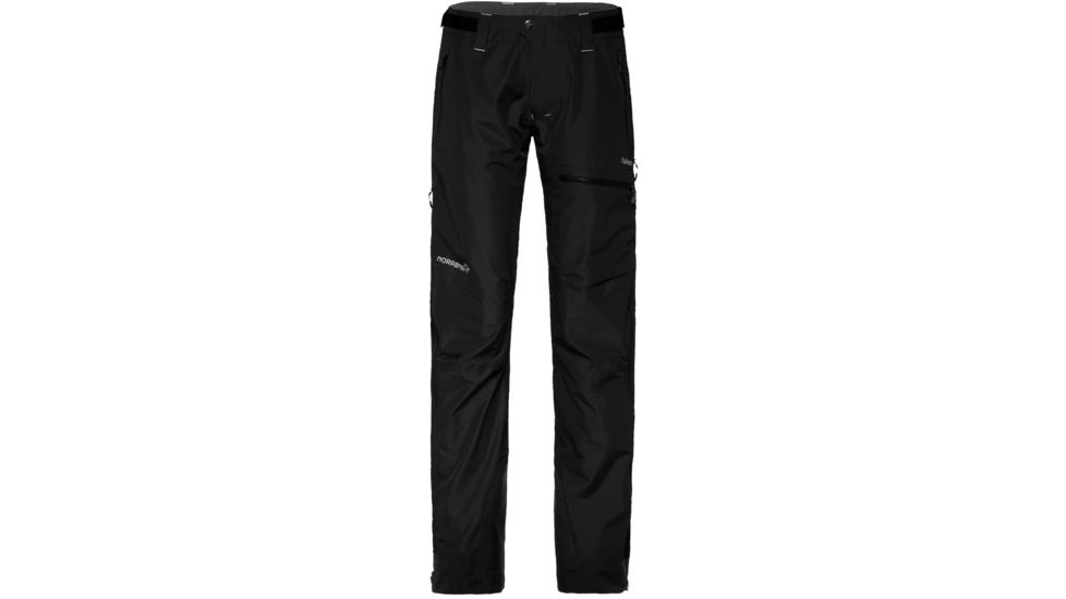 Norrona Falketind Gore-Tex Pants - Womens, Caviar, Large, 1832-17-7718-L
