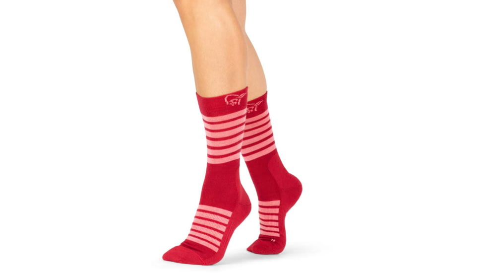 Norrona Falketind Lightweight Merino Socks, Jester Red, 43-45, 1874-17 1125 43-45