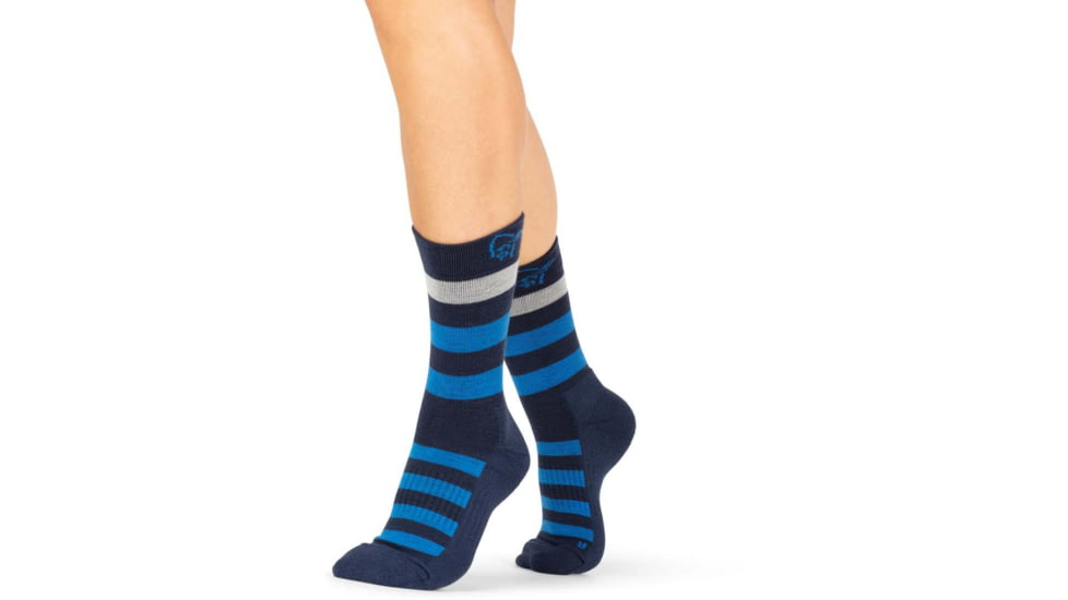 Norrona Falketind Mid Weight Merino Socks, Indigo Night, 40-42, 1875-17-2295-40-42