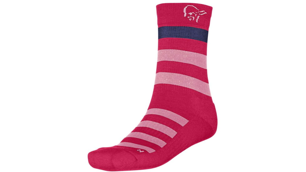 Norrona Falketind Midweight Merino Socks, Jester Red, 43-45, 1875-17 1125 43-45