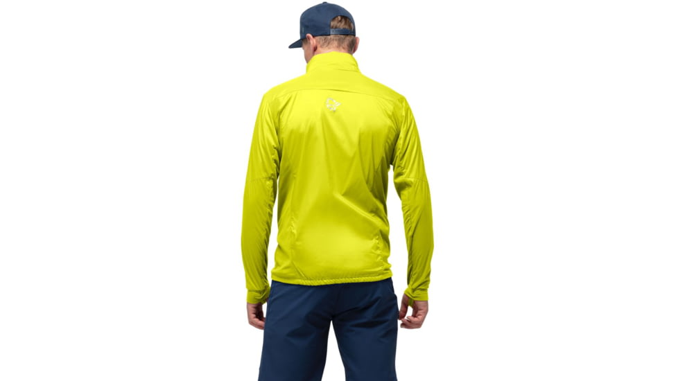 Norrona Falketind Octa Jacket - Mens, Sulphur Spring/North Atlantic, Small, 7042698462138