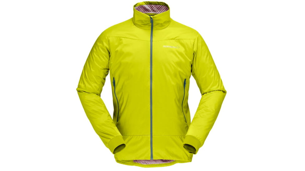 Norrona Falketind Octa Jacket - Mens, Sulphur Spring/North Atlantic, Small, 7042698462138