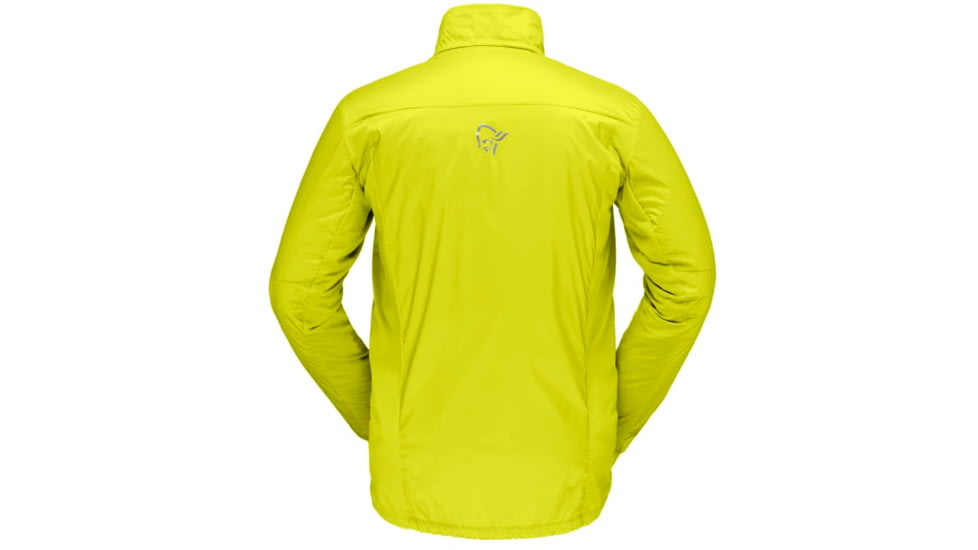 Norrona Falketind Octa Jacket - Mens, Sulphur Spring/North Atlantic, Small, 7042698462138