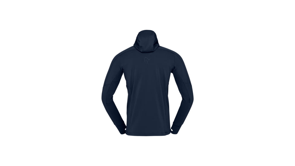 Norrona Falketind Power Grid Hooded Jacket - Mens, Indigo Night, Small, 1810-23-2295-S