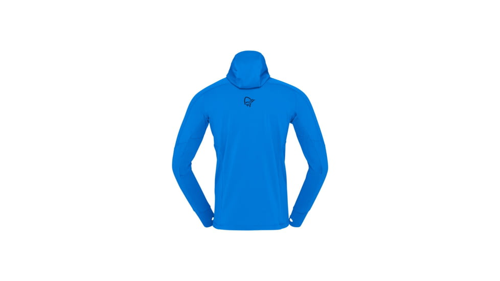 Norrona Falketind Power Grid Hooded Jacket - Mens, Skydiver, Large, 1810-23-2336-L