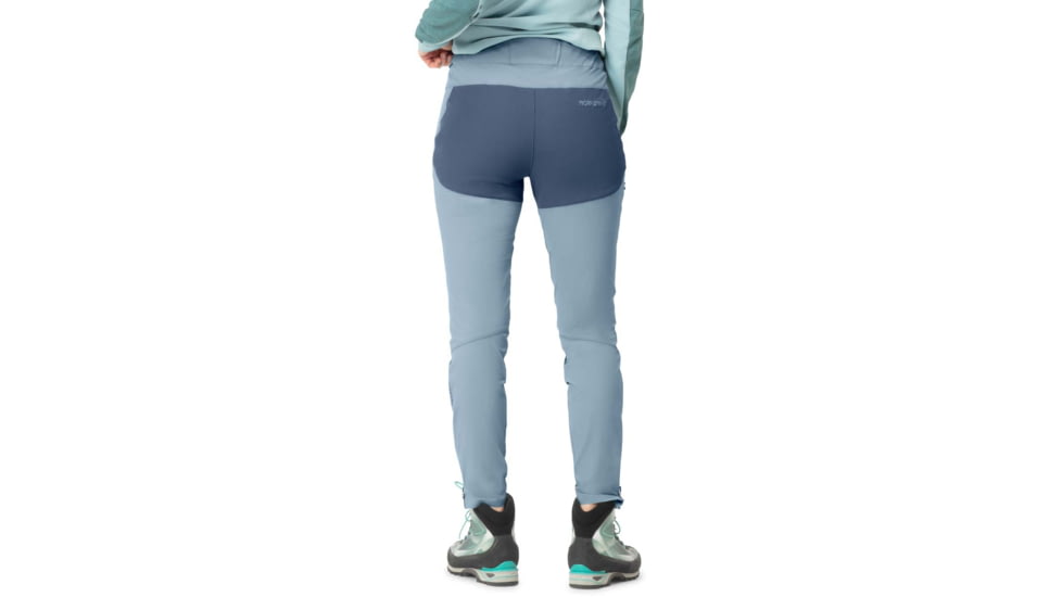 Norrona Falketind Rugged Slim Pants - Womens, Blue Fog, Small, 1802-22 6621 S