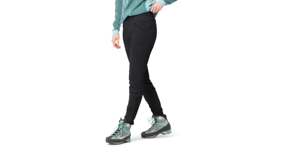 Norrona Falketind Rugged Slim Pants - Womens, Caviar, Extra Large, 1802-22-7718-XL