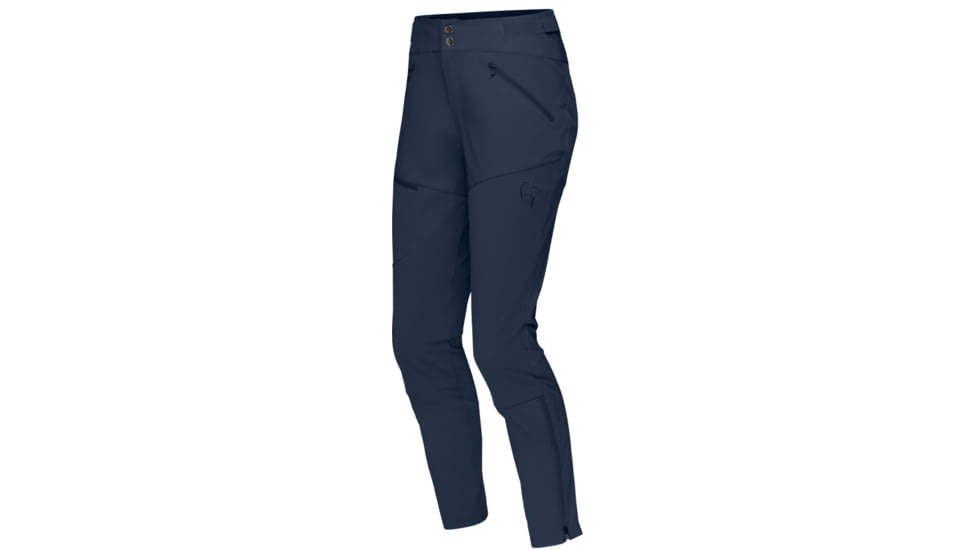 Norrona Falketind Rugged Slim Pants - Womens, Indigo Night, Medium, 7042698453648