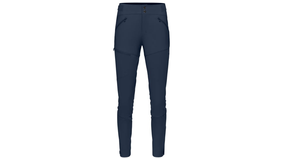 Norrona Falketind Rugged Slim Pants - Womens, Indigo Night, Medium, 7042698453648