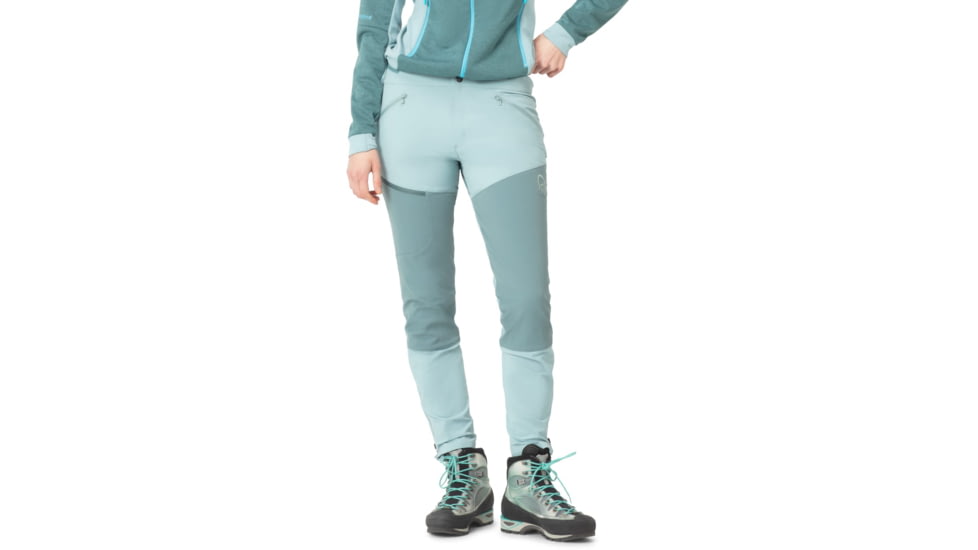 Norrona Falketind Rugged Slim Pants - Womens, Tourmaline, Medium, 7042698453693