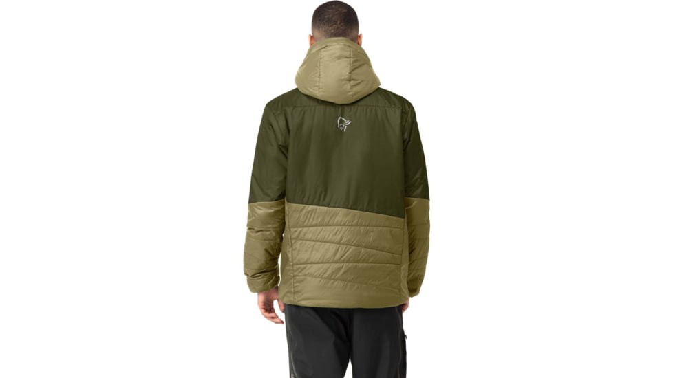 Norrona Falketind Thermo Hooded Jacket - Mens, Olive Night/Olive Drab, Large, 1804-22 3304 L