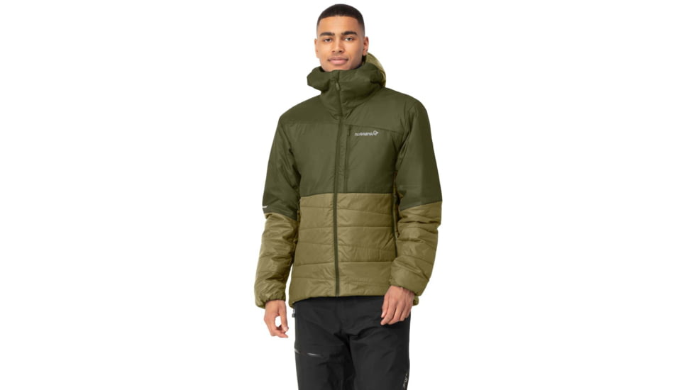 Norrona Falketind Thermo Hooded Jacket - Mens, Olive Night/Olive Drab, Large, 1804-22 3304 L