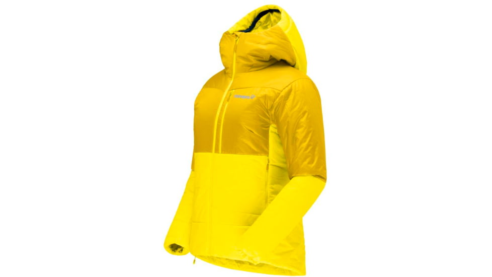 Norrona Falketind Thermo Hooded Jacket - Womens, Sulphur/Blazing Yellow, Large, 1857-22 5713 L