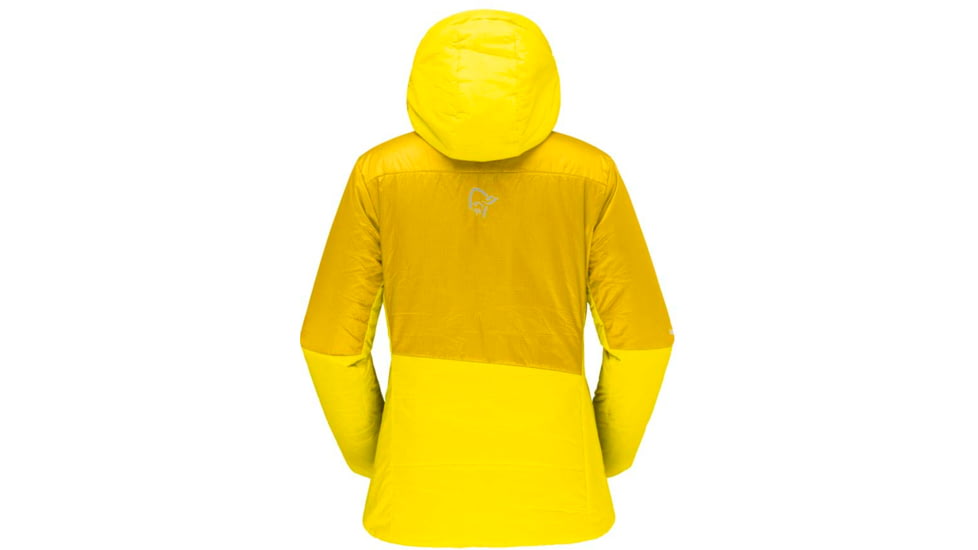 Norrona Falketind Thermo Hooded Jacket - Womens, Sulphur/Blazing Yellow, Large, 1857-22 5713 L