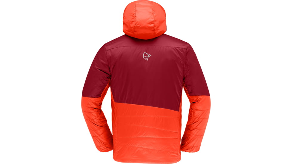 Norrona Falketind Thermo60 Hood - Mens, Arednalin/Rhubarb, Small, 1804-22-5646-S