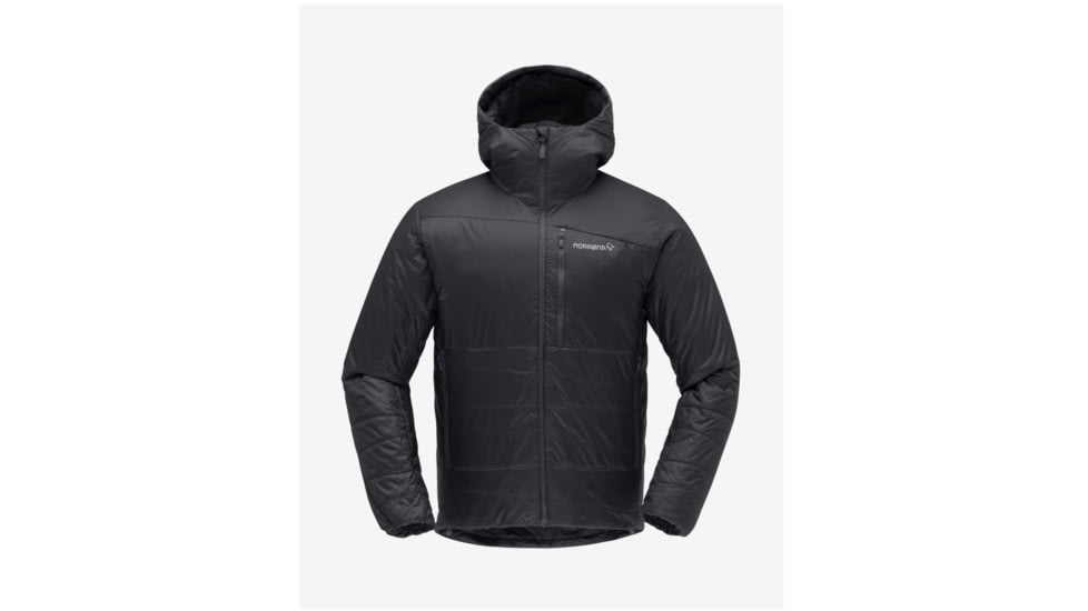 Norrona Falketind Thermo60 Hood - Mens, Caviar, Extra Large, 7042698453495