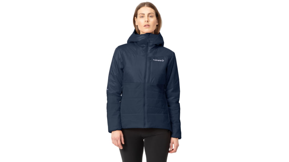 Norrona Falketind Thermo Hooded Jacket - Women's, Indigo Night, Small, 1857-22 2295 S