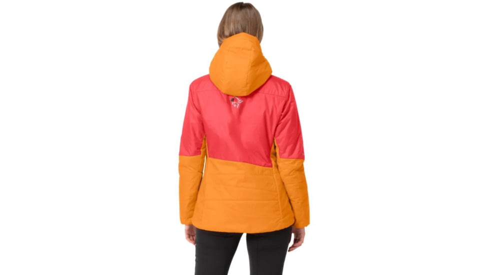 Norrona Falketind Thermo60 Hood - Womens, Orange Popsicle/Honeysuckle, Medium, 7042698454522
