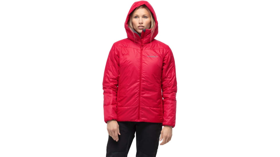 Norrona Falketind Thermo60 Hood - Womens, True Red, Large, 1857-20-1105-L