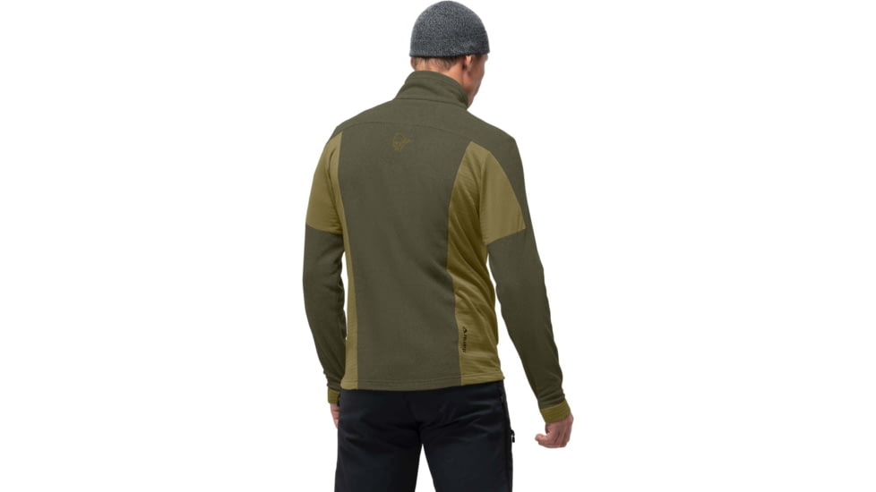 Norrona Falketind Warm Jacket - Mens, Olive Night/Olive Drab, Small, 1802-17 3304 S