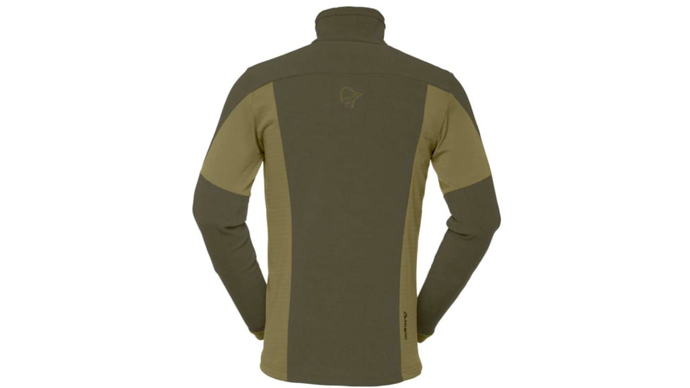 Norrona Falketind Warm Jacket - Mens, Olive Night/Olive Drab, Small, 1802-17 3304 S