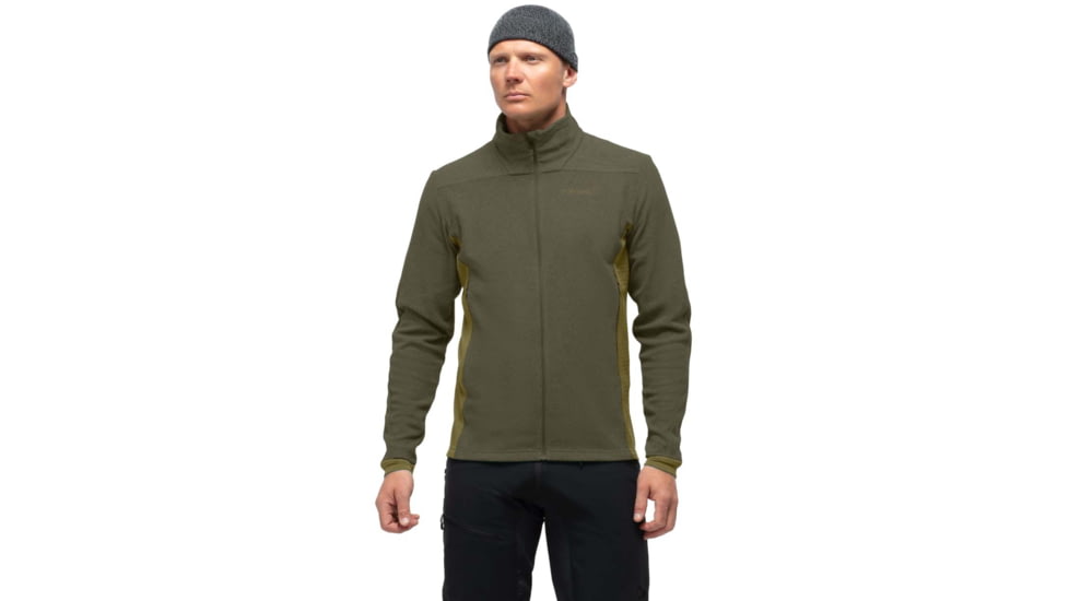 Norrona Falketind Warm Jacket - Mens, Olive Night/Olive Drab, Small, 1802-17 3304 S