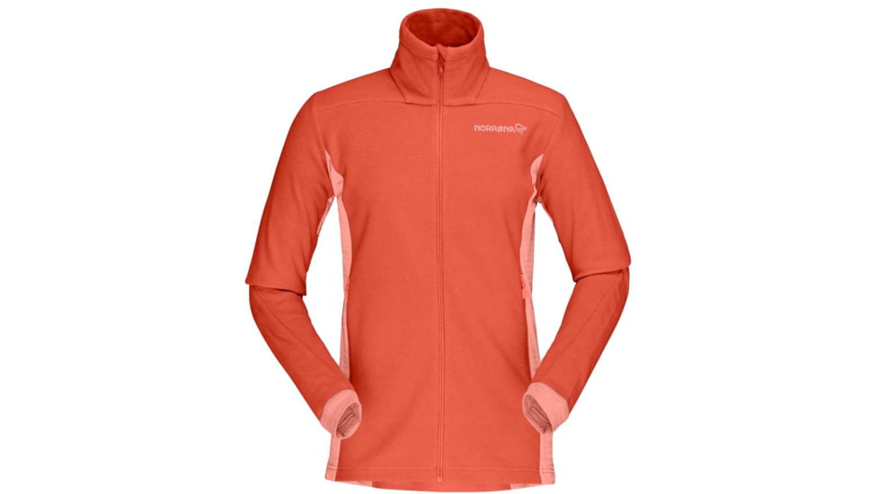 Norrona Falketind Warm Jacket - Womens, Orange Alert/Peach Amber, Large, 1846-17 5651 L