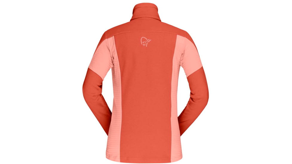 Norrona Falketind Warm Jacket - Womens, Orange Alert/Peach Amber, Large, 1846-17 5651 L