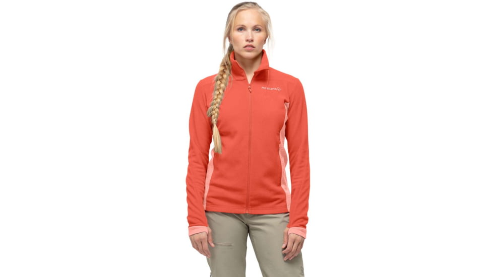 Norrona Falketind Warm Jacket - Womens, Orange Alert/Peach Amber, Large, 1846-17 5651 L
