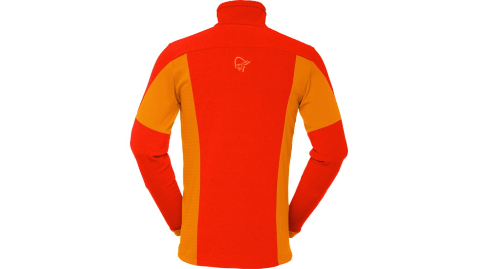 Norrona Falketind Warm1 Jacket - Mens, Arednalin/Orange Popsicle, Small, 1802-17-5639-S