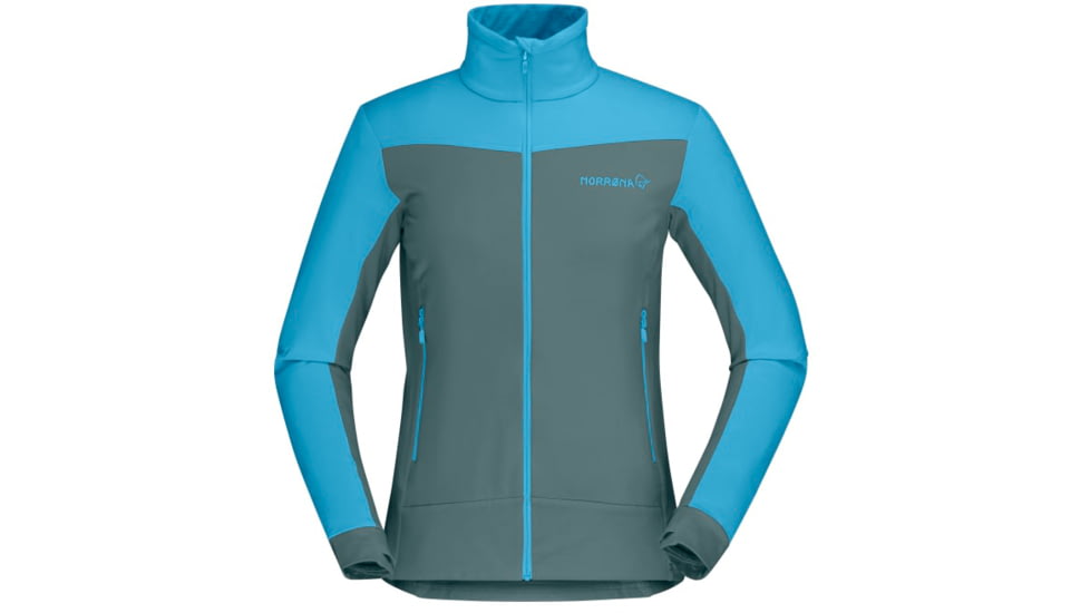 Norrona Falketind Warm1 Stretch Jacket - Womens, Aquarius, Large, 7042698462381