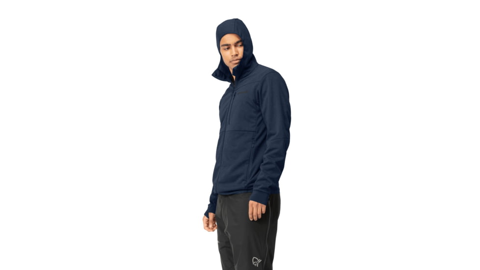 Norrona Falketind Warm2 Octa Hoodies - Mens, Indigo Night, 2XL, 1815-22-2295-XXL