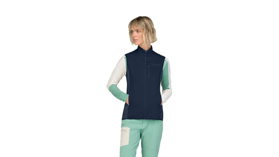 Norrona Falketind Warm2 Octa Vest - Womens, Indigo Night, Large, 1890-25-2295-L