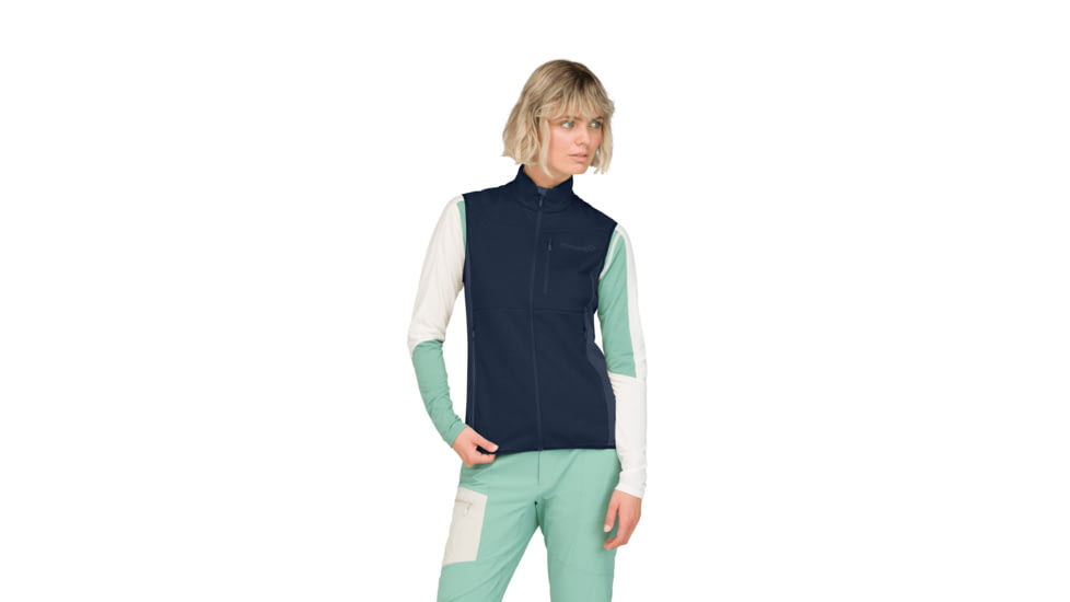 Norrona Falketind Warm2 Octa Vest - Womens, Indigo Night, Large, 1890-25-2295-L