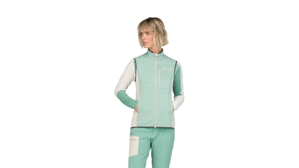 Norrona Falketind Warm2 Octa Vest - Womens, Malachite Green, Large, 1890-25-3010-L