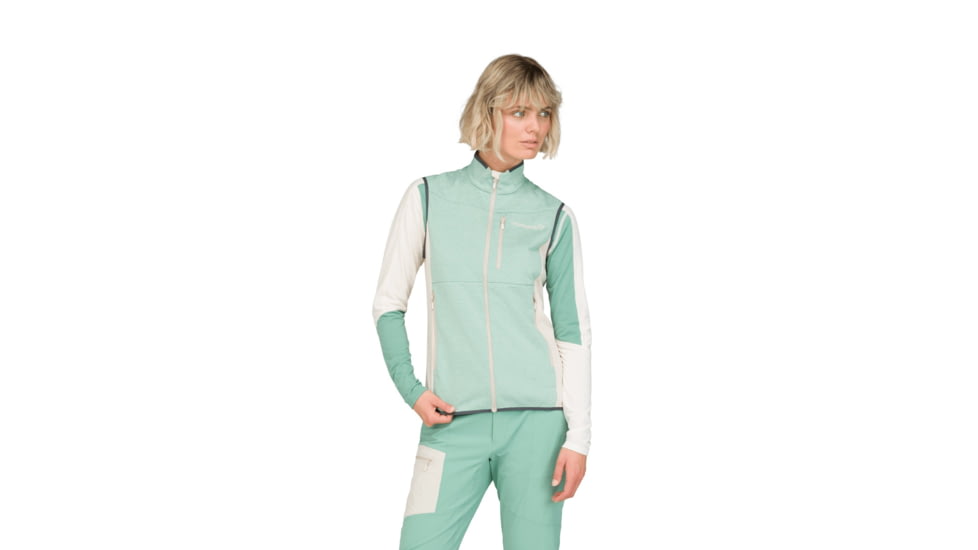 Norrona Falketind Warm2 Octa Vest - Womens, Malachite Green, Large, 1890-25-3010-L