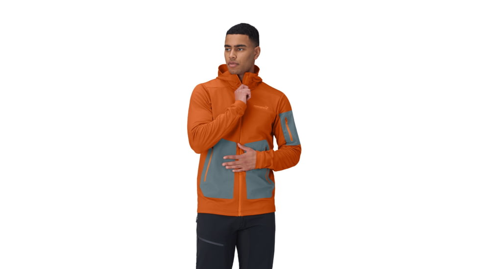 Norrona Falketind Warm2 Stretch Hooded Jacket - Mens, Gold Flame, Medium, 1842-24-1002-M