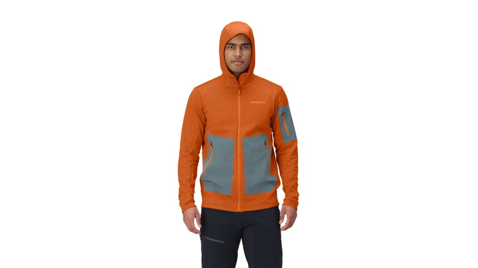 Norrona Falketind Warm2 Stretch Hooded Jacket - Mens, Gold Flame, Medium, 1842-24-1002-M