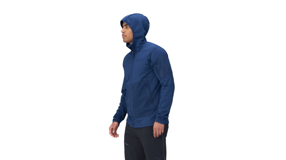 Norrona Falketind Warm2 Stretch Hooded Jacket - Mens, Indigo Night, Medium, 1842-24-2295-M
