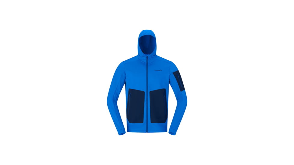 Norrona Falketind Warm2 Stretch Hooded Jacket - Mens, Skydiver, Large, 1842-24-2336-L