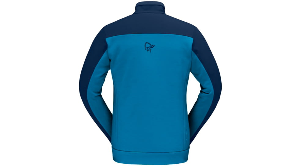 Norrona Falketind Warmwool2 Stretch Jacket - Mens, Hawaiian surf/Indigo Night, Small, 7042698457813