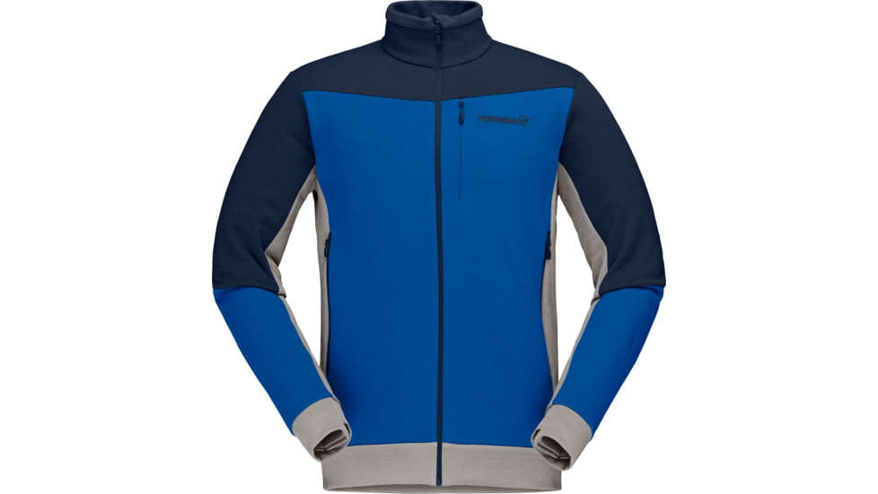 Norrona Falketind Warmwool2 Stretch Jacket - Mens, Olympian Blue/Indigo Night, Large, 1821-20-6643-L