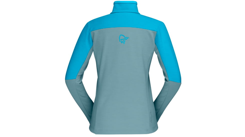 Norrona Falketind Warmwool2 Stretch Jacket - Womens, Aquarius/Tourmaline, Large, 7042698457844