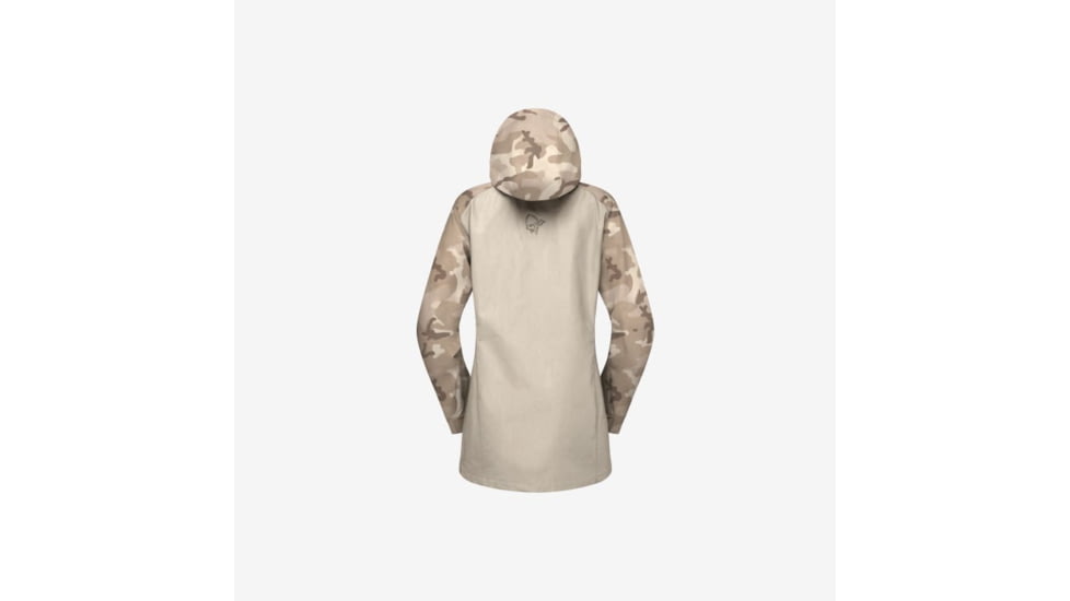 Norrona Femund Cotton Anorak - Womens, Beige Camo, Extra Small, 2634-24-4412-XS