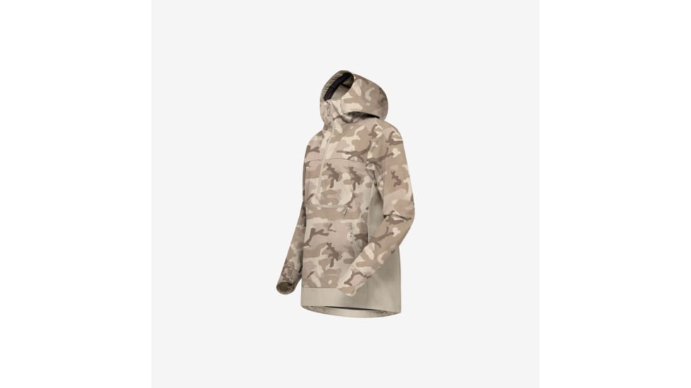 Norrona Femund Cotton Anorak - Womens, Beige Camo, Extra Small, 2634-24-4412-XS